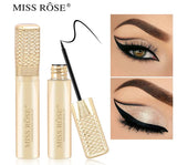 Miss Rose Waterproof Quick Dry Easy To Use Liquid Black Eyeliner