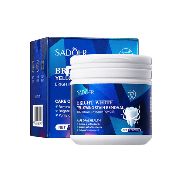 Sadoer Tooth Cleaning Powder For Oral Cavity Bright White 50g SD70252