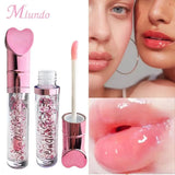 Miundo 1 PC Shine Glitter Makeup Lip Gloss For Girls