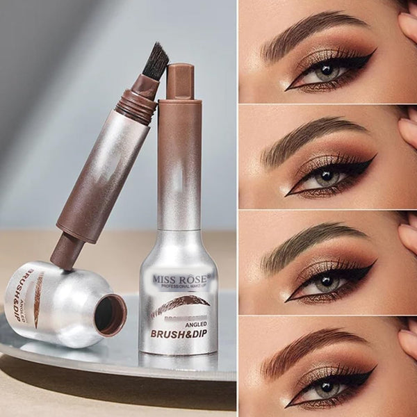 Miss Rose Brow Fection Angled Brush & Dip Eyebrow Gel