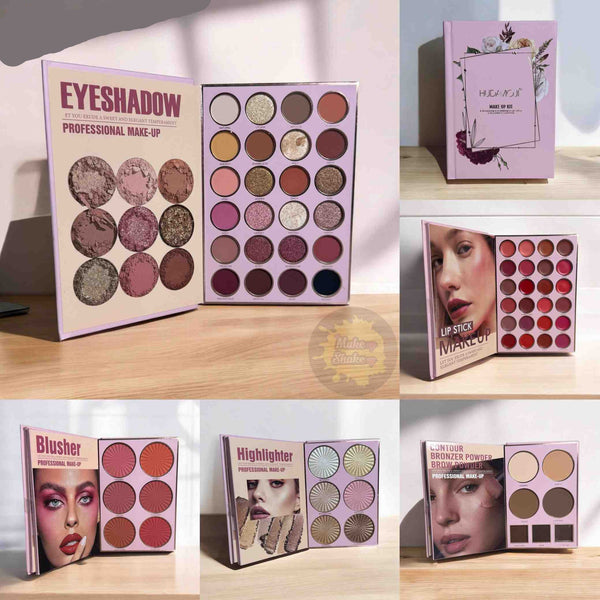 New HudaMoji 5 PAGES ALL IN ONE MAKE-UP BOOK PALETTE