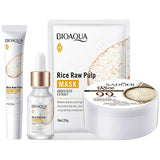 New Rice Pack of 4 deal Eye cream & face mask OR Soothing Gel & Rice serum skin care series (Copy)