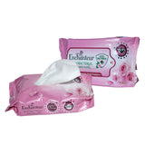 New Enchanteur 5 in 1 Action Cleansing & Moisturizing Lily Wipes Facial/Face Tissues 20Pcs Makeup Remover