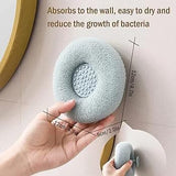 Miss Beauty Bath Sponge Shower - Ultra Soft Exfoliating Bath Body Shower Sponge with Silicone Massage