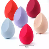 Powder Puff Sponge Foundation Makeup Water Drop Mix Shape 1pcs