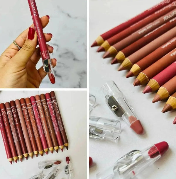 FLORMAR  Matte Lipstick Lip Liner Lip Pencil