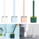 Miss Beauty Toilet Cleaning Brush Flexible Silicone Wall Mounted