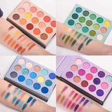 Beauty Gelanzi 60 Colors Pearlescent 4 Folding Matte Eyeshadow Makeup Palette