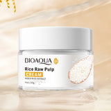 BIOAQUA Pack Of 6 Rice Raw Pulp Glow Moisturizing Series