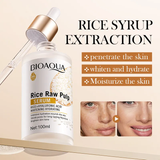 BIOAQUA Rice Serum natural moisturizing anti aging skin care face serum 100ml BQY11428