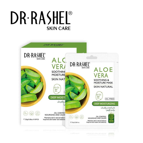 DR.Rashel 3 PC Aloe Vera Soothing & Moisture Sheet Mask DRL-1757