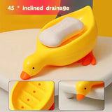 Little Duck Soap Holder, Cute Soap Drying Rack, Kitchen Bathroom Shelf Soap Organizer