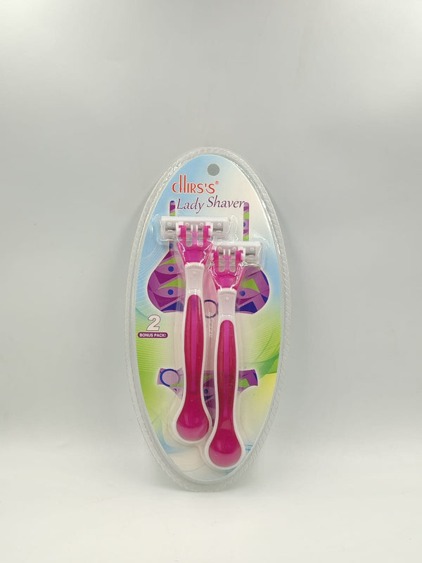 Chirs's Lady Shaver 3 Layer Shaver Disposable Razor For Woman CH-0055