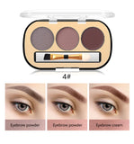 Miss Rose 3-Color Long-lasting waterproof Eyebrow Powder