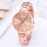 GENEVA New Rose Gold Luxury Chain Analog Watch For Women With Gift Box