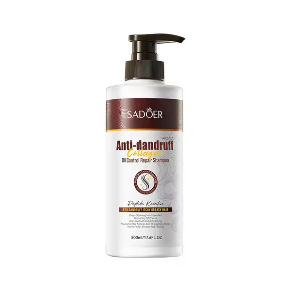 SADOER Collagen Anti Dandruff Oil Control Shampoo Smooth Repair & Nourishing Hair Conditioner Hair Shampoo SD39767
