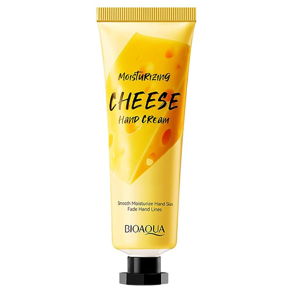 BIOAOUA Cheese Moisturizing Hand Cream Anti-cracking Dry Rough Glowing Nourish Fade Lines Hand Cream 50g Bqy53263