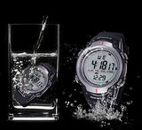 Military Men's Digital Sports Watch For Men Boys Waterproof with LED Back light Digital Watch for Men
