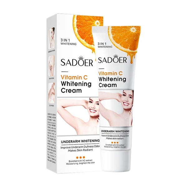 SADOER 3 IN 1 Vitamin C Underarm & Private Parts Whitening Cream SD56082