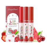 Dragon Ranee 3PCS Lipstick Set New Velvet Matte Lip Gloss Waterproof Long Lasting Lip Balm Moisturizing Makeup 1.5g*3