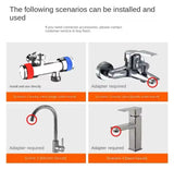 360° Rotation Faucet Extender Pipe Kitchen Faucet Extension Hose Pipe