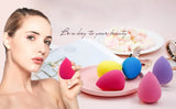 HUXIA BEAUTY 6 Pcs Box Set Multi Design, Multicolors & Multi Purpose Sponge Blenders