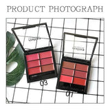 Malioa 6 Color Lip Palette For Women 9g M180