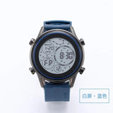 New Digital  Luminous Silicone Strap Time Reporting Outdoor Sports Watch 12 24 Hour System for Men  Watch With Gift Box