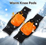 Warm Wool Knee Pads, Cashmere Wool Knee Brace Pads, Elastic Knees Sleeves Support Protector