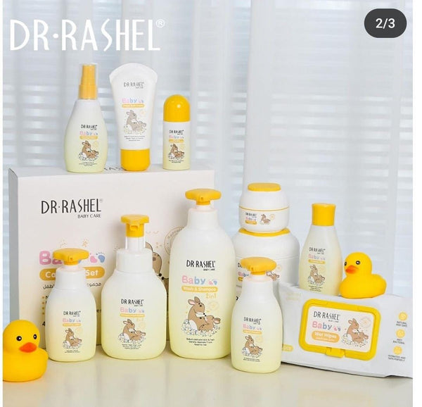 DR.Rashel Pack Of 4 Soft Touch Baby Care Lotion , Shampoo , Message Oil  For Baby's And Kid Baby Care Series