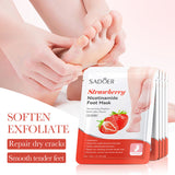 Pack of 2 Moisturizing Peeling Gloves Hand Mask Exfoliating Sheet Mask Exfoliating Whitening Foot Peeling Facial Mask