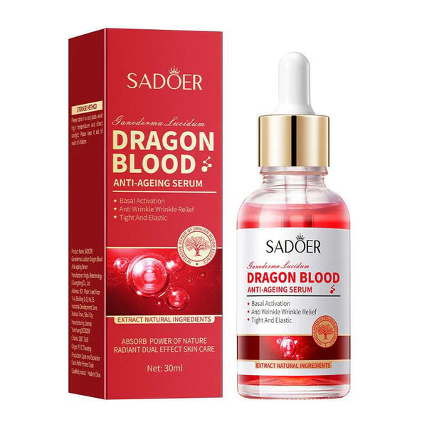 SADOER Dragon Blood Anti Aging Wrinkle Dark Spot Whitening Red Face Serum 30ml SD50769
