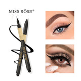 Miss rose Eyeliner Pencil Classic Pure Black Eye Liner Liquid Eyeliner Pen Waterproof