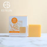 Estelin New Vitamin C & Turmeric Brightening Soap Even Skin Tone & antioxidant Remove Age Spots Glow Skin Soap