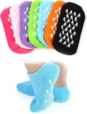 Foot Spa Gel Moisturising Anti Cracked Socks, Pain Relief Feet Care Protector, Full Length Silicone Foot Protector, Reusable Pedicure Silicone Sock