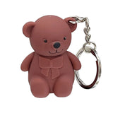 New Bear Keychain Style Trendy LIP GLOSS MATTE MAKE UP YOUR LIPS .