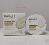 Bioaqua 60Pcs Rice Raw Pulp Collagen Eye Mask Anti Wrinkle Sleep Crystal Eye Patch Moisturizing Dark Circles Remover Eye Mask Eye Care BQY92663