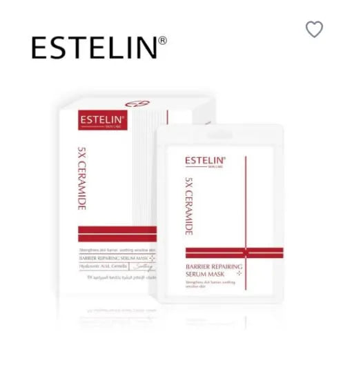 ESTELIN Skin Care 5X Ceramide Barrier Repair Serum Sheet Mask ES0213