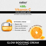 Maliao Whitening Cream with Vitamin C, Berry Glutathione & Hyaluronic Acid (Improve Skin, Deep Nourishment, Repair Skin, All Skin Types)