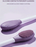 Silicone Double Head Mask Brush, Silicone Face Wash Brush, Mud Film Special Scraper Applicator, Facial Cleansing Brush, Cleaning Tool