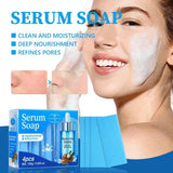 Aichun Beauty 4pcs Hyaluronic Acid Serum Moisturizing Face Body Cleaning Bar Soap 120g AC3222