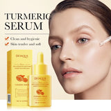 BIOAQUA Turmeric Facial Serum Skin Hyaluronic Acid Control Oil Moisturizing Face Skin For Girls & Women 30ml BQY00782