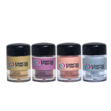 Heng Fang Pack of 4 colors vivid loos pigment highlighter & glitter Set