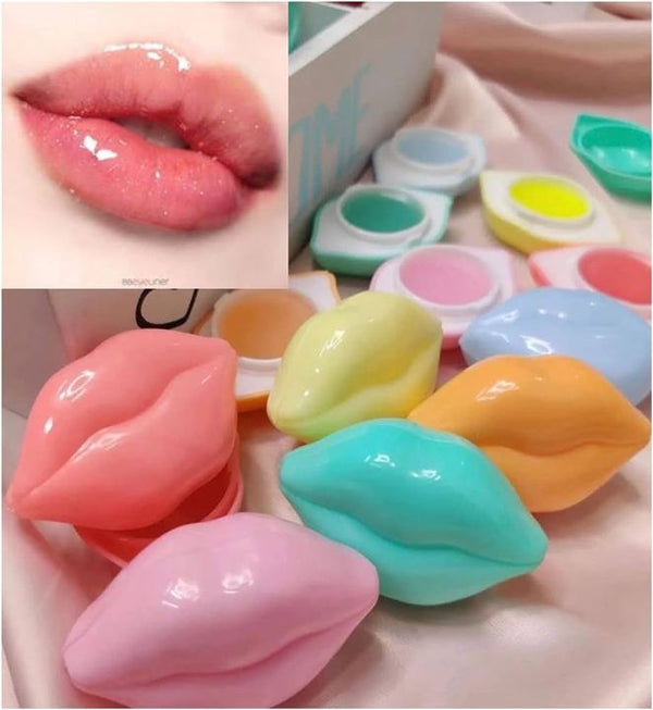 1 Pc Lip Shape Natural Moisturizing Repair Lip Balm Lip Balm