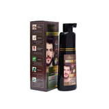 Chirs`s Professional Dark Brown Hair Color Shampoo With Argan Extract