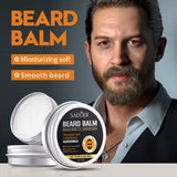 Sadoer Men's Facial Hair Care Beard Balm Moisturizing & Smooth Soft beard Cream 20g