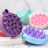 Miss Beauty Soft Silicone Hair Scalp Massager Head Scrubber Hair Washing Brush