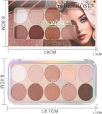 Miss Rose Make-UP 10 Color Nude-Highlighter & Contour Kit