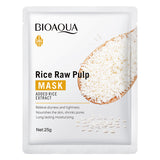 BIOAQUA Pack Of 6 Rice Raw Pulp Glow Moisturizing Series