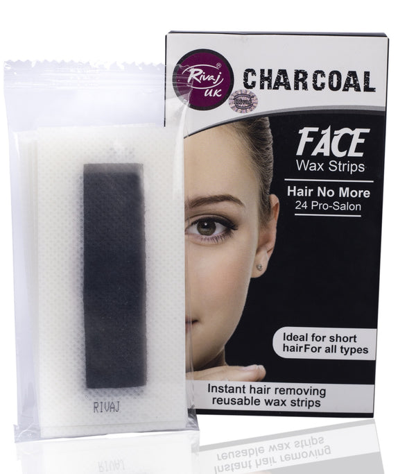 Rivaj UK Charcoal Face Wax Strips